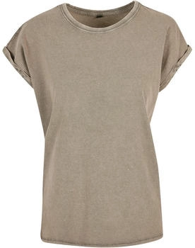 Build Your Brand BY053 Damen Acid Washed Oversized Tee
