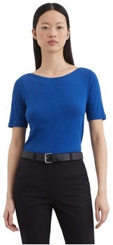 Marc O'Polo DfC T-Shirt Regular shiny blue (502226151399)