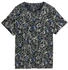 multicolor navy dot structure
