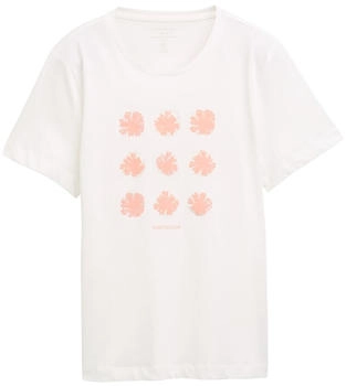 Tom Tailor Basic T-Shirt aus Bio-Baumwolle Whisper White (1045534)
