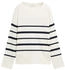 offwhite blue irregular stripe
