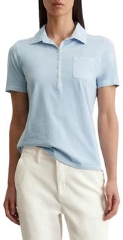 Marc O'Polo Kurzarm Poloshirt Slim smooth sky (503205553037)