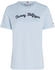 breezy blue: Tommy Hilfiger Regular Script T-shirt (WW0WW42589)