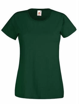 Fruit of the Loom Lady-Fit T-Shirt flaschengrün
