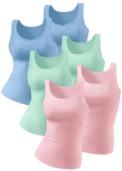 Petite Fleur Hemd Stck pastellblau pastellgr&uuml;n pastellpink