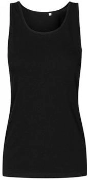 Promodoro Tanktop Roundneck gekämmte Baumwolle schwarz