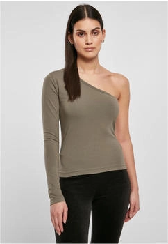 Urban Classics Asymmetric Longsleeve olive