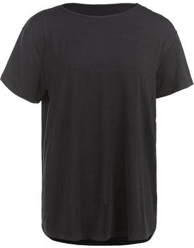 Athlecia Lizzy Slub S S Tee black melange
