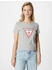 Guess Logo-Dreieck T-Shirt kurzarm (Damen)