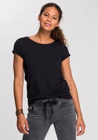 KangaROOS T-Shirt Kurzarm, figurbetonte Passform, aus Single Jersey
