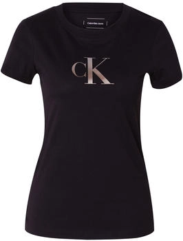 Calvin Klein Jeans T-Shirt gold schwarz