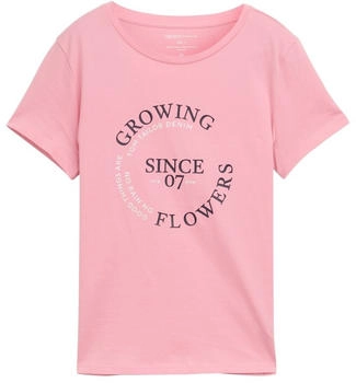 Tom Tailor Denim T-Shirt mit Print light dusty pink (1045423)