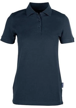 HRM Damen Heavy Stretch Polo robustes Doppel-Piqué HRM402