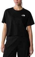 The North Face - Cropped Simple Dome T-Shirt Damen schwarz