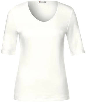 Street One T-Shirt 'Palmira' off-white