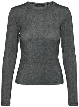Vero Moda Langarmshirt VMCHLOE schwarz silber lurex