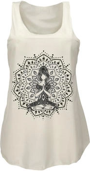 Guru-Shop Tanktop Ethnodruck creme