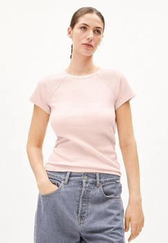 armedangels Hanjaa Frauen Fitted T-Shirt rose rosalilly