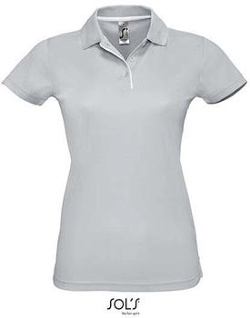 Sol's Performer Damen Poloshirt pure grau
