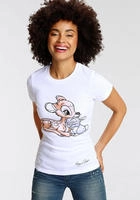 KangaROOS T-Shirt Kurzarm, sehr figurbetonte Passform, aus Baumwolle
