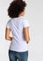KangaROOS T-Shirt Kurzarm weiß figurbetonte Passform Baumwolle