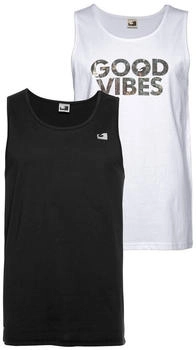 Ocean Sports Wear 2er-Set Top wei&szlig;