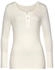 Vivance Dreams Langarmshirt kurzer Knopfleiste creme