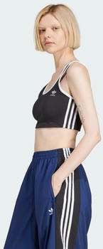 Adidas Adicolor 3-Streifen Bustier schwarz weiß