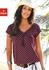 Vivance Dreams Shirt bordeaux schwarz
