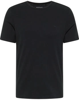 MUSTANG t-shirt allen 1-tlg rundhals schwarz 4142