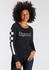 KangaROOS Longsleeve sehr figurbetonte Passform aus Baumwolle