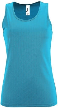 Sol's Tank Top Womens Sports Sporty 02117 aqua
