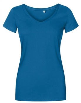 Promodoro V-Shirt Damen petrol