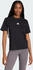 Adidas Essentials 3-Stripes Baumwoll T-Shirt schwarz weiß