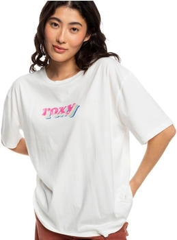 Roxy Sand Under The Sky Damen T-Shirt weiß rosa blau