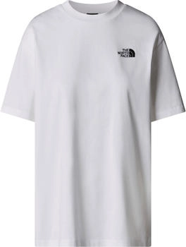 The North Face Simple Dome T-Shirt Oversize Damen white