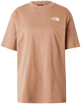 The North Face Simple Dome T-Shirt Oversize Damen latte