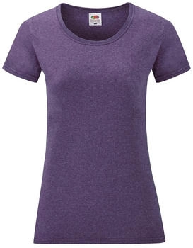 Fruit of the Loom T-Shirt violett meliert