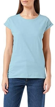 Build Your Brand Extended Shoulder Tee schwarz