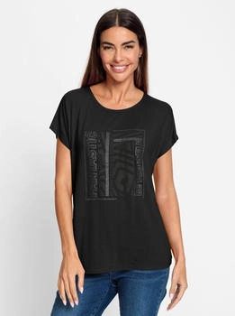 Heine Shirt gemustert schwarz 94979665-48