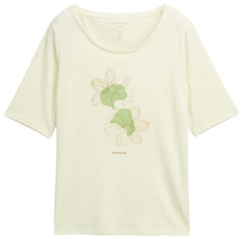 Tom Tailor T-Shirt mit Print touch of mint (1047062_37763)
