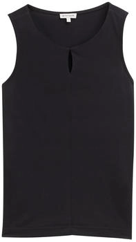 Tom Tailor Top mit Cut-Out-Detail deep black (1046432_14482)