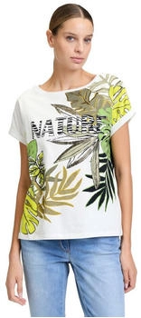 Betty Barclay Kurzarmshirt Ärmelaufschlag und Glitzersteine