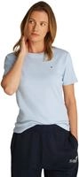 Tommy Hilfiger T-Shirt New Cody WW0WW40587 Himmelblau Slim Fit Hellblau Female