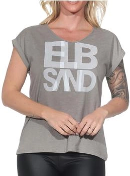 Elbsand T-Shirt 'Eldis' soft mud mel