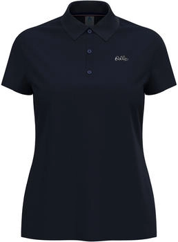 Odlo Essential Solid Polo T-Shirt blau schwarz
