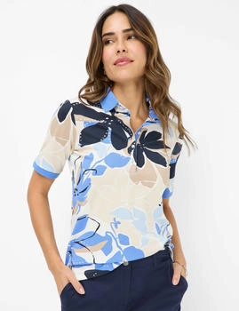 BRAX Poloshirt 'Cleo' sapphire blue