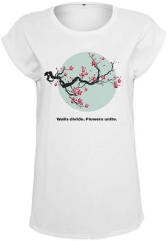 Mister Tee flowers unite tee weiß