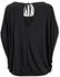 Lascana Strandshirt Schulterschlitzen schwarz