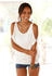 Lascana Strandshirt Schulterschlitzen creme